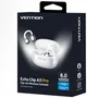 Vention Echo Clip A11 Pro Auriculares Bluetooth con Estuche de Carga, Autonomía 6h, Blancos